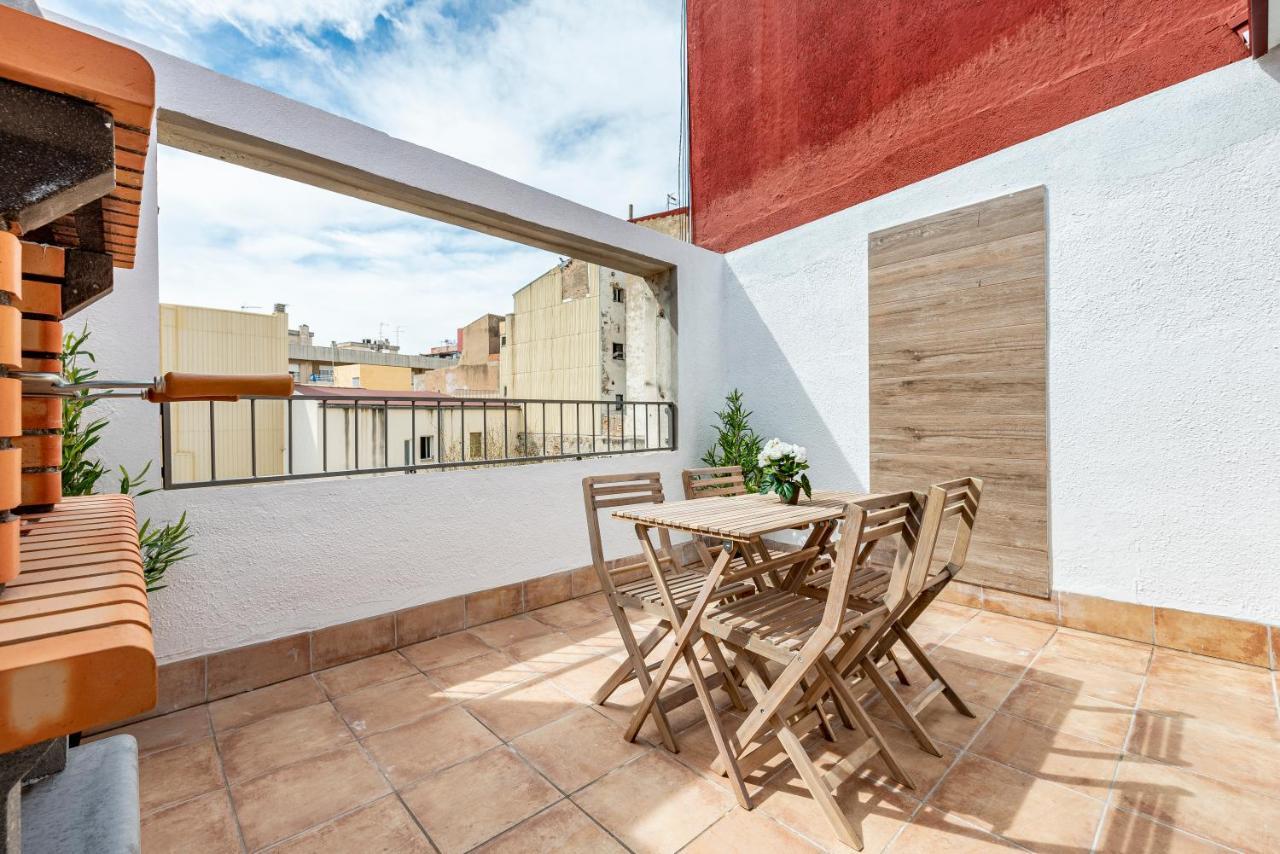 Atico Duplex Con Barbacoa Y Terraza En Barri Port Maritim Lägenhet Tarragona Exteriör bild