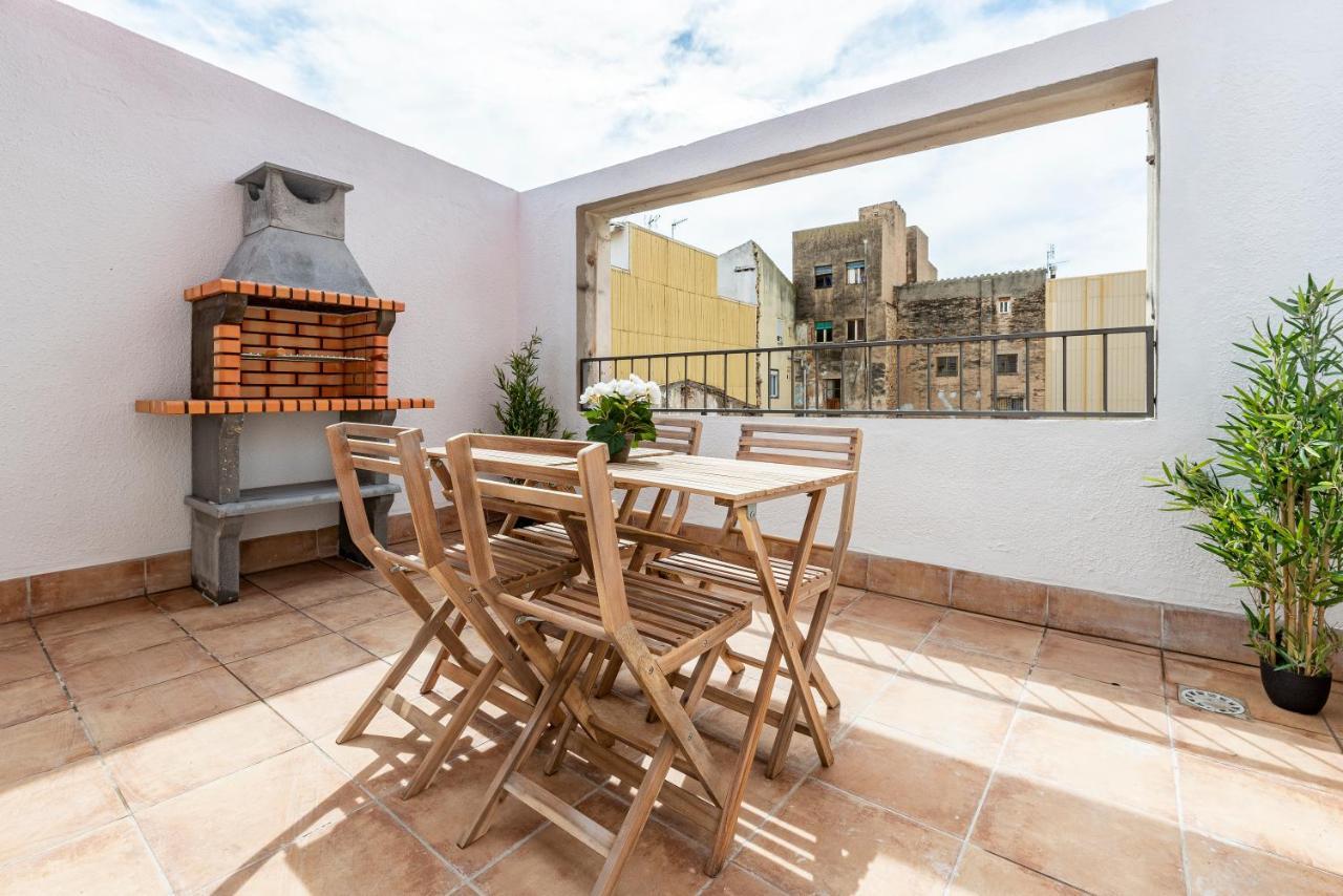 Atico Duplex Con Barbacoa Y Terraza En Barri Port Maritim Lägenhet Tarragona Exteriör bild
