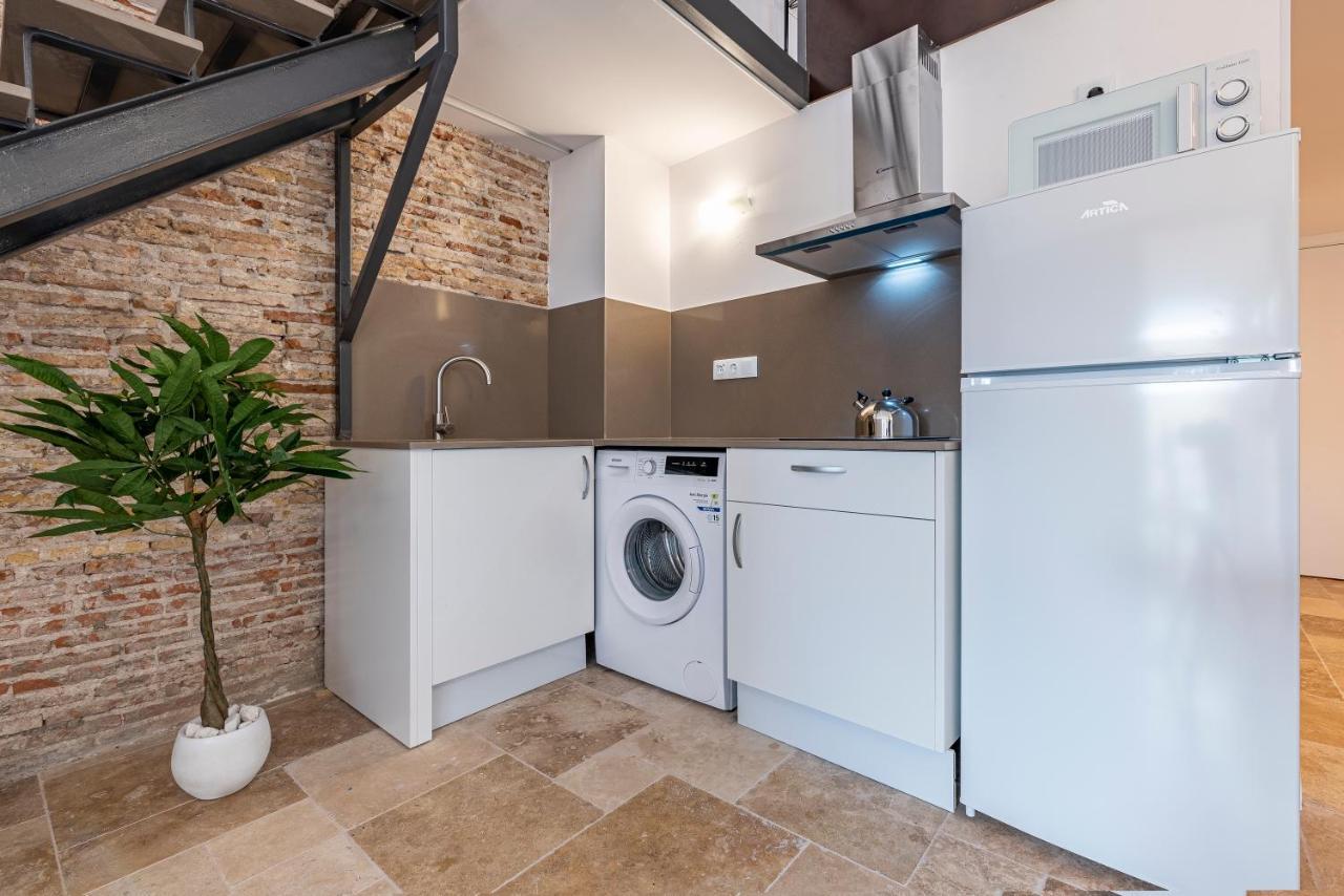 Atico Duplex Con Barbacoa Y Terraza En Barri Port Maritim Lägenhet Tarragona Exteriör bild
