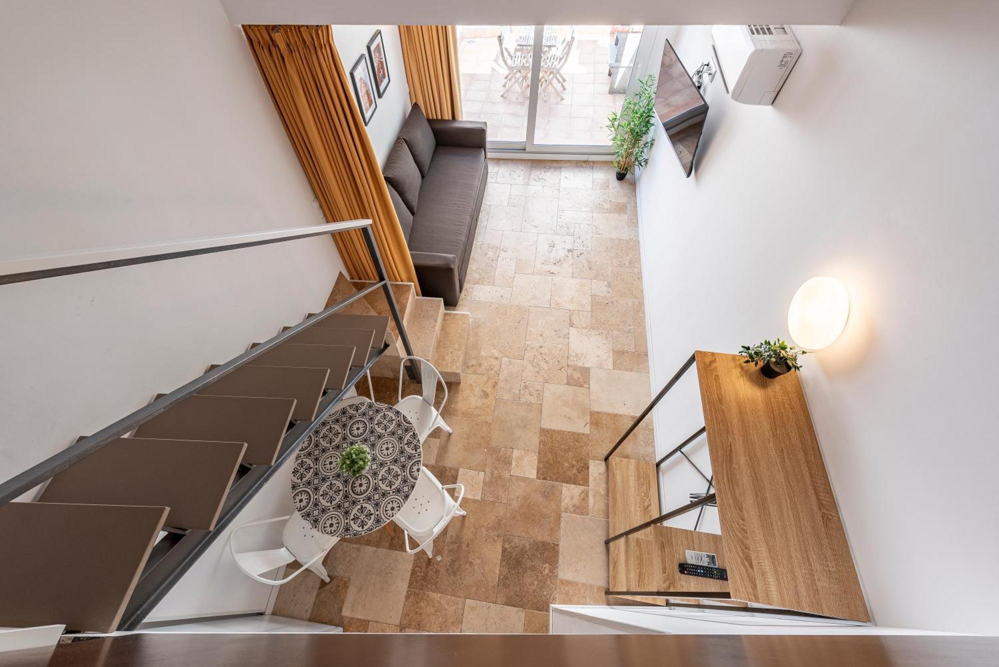 Atico Duplex Con Barbacoa Y Terraza En Barri Port Maritim Lägenhet Tarragona Exteriör bild